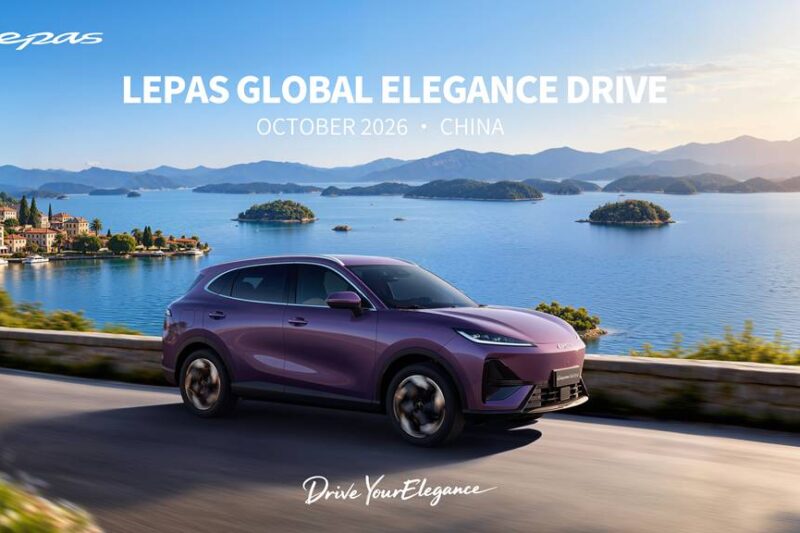 จากเซี่ยงไฮ้ สู่อู๋หู LEPAS L6 EV ออกเดินทางสู่ “LEPAS Global Elegance Drive”ครั้งแรกของโลก รวมพลังผู้ขับขี่จาก 15 ประเทศ ภายใต้แนวคิด “TOGETHER IN ELEGANCE”